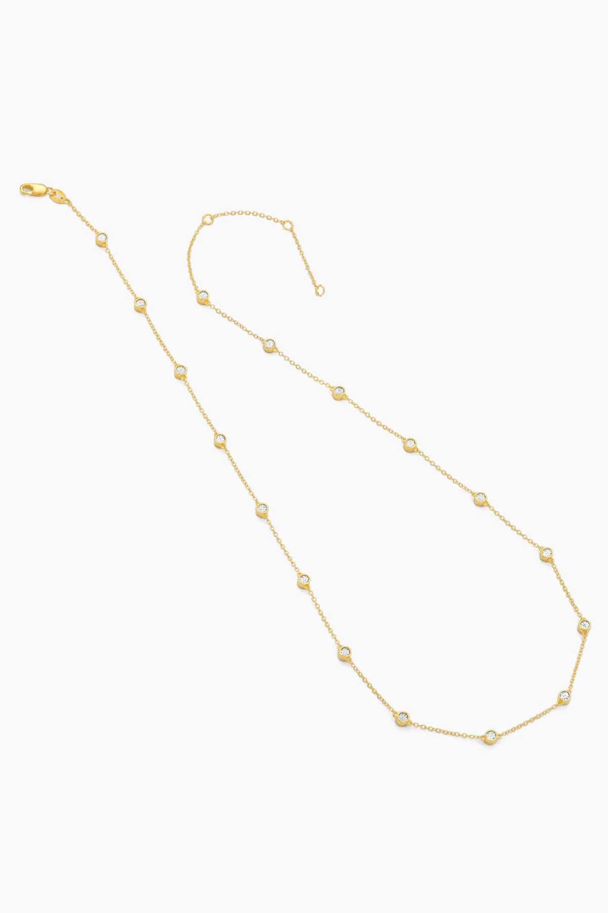 In the Loop Chain Necklace in Gold Ella Stein