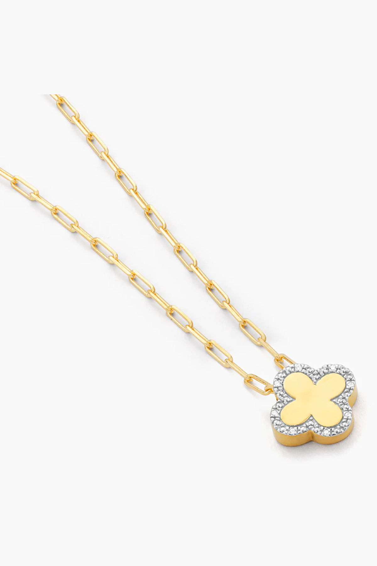 Classic Bloom Pendant Necklace in Gold Ella Stein