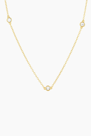 Dot-To-Dot Chain Necklace in Gold Ella Stein