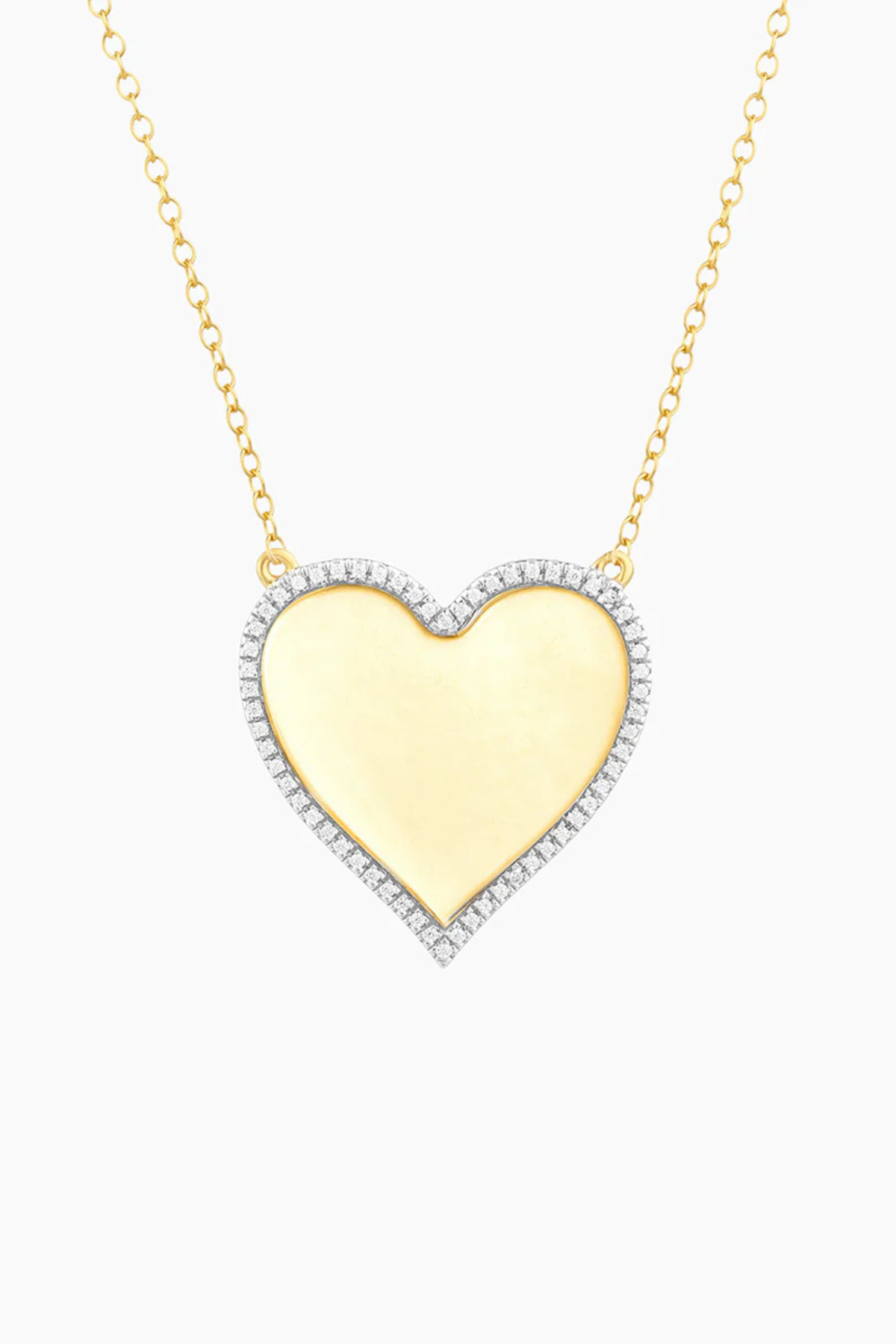 Forever Love Pendant Necklace in Gold Ella Stein