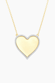 Forever Love Pendant Necklace in Gold Ella Stein