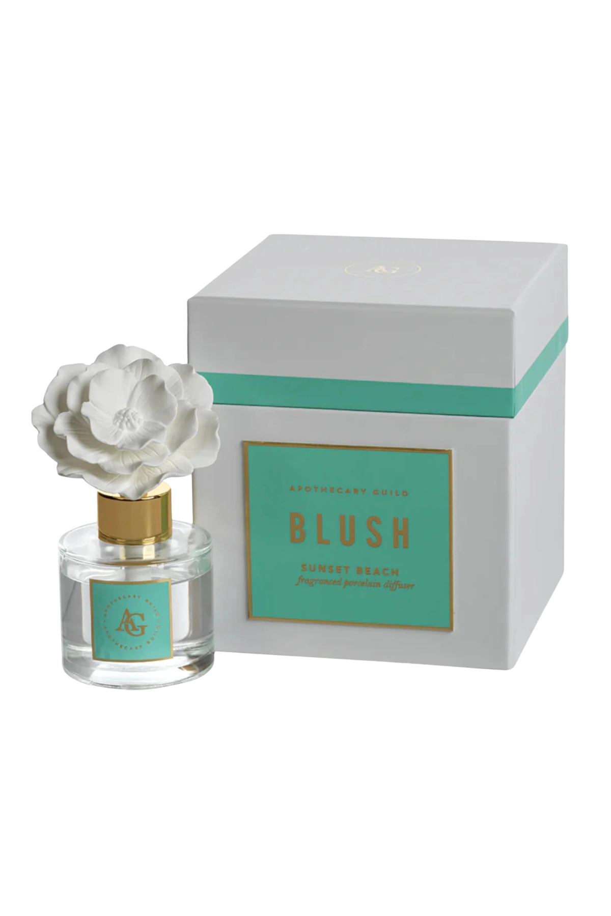 Zodax Blush Porcelain Diffuser in Sunset Beach Zodax