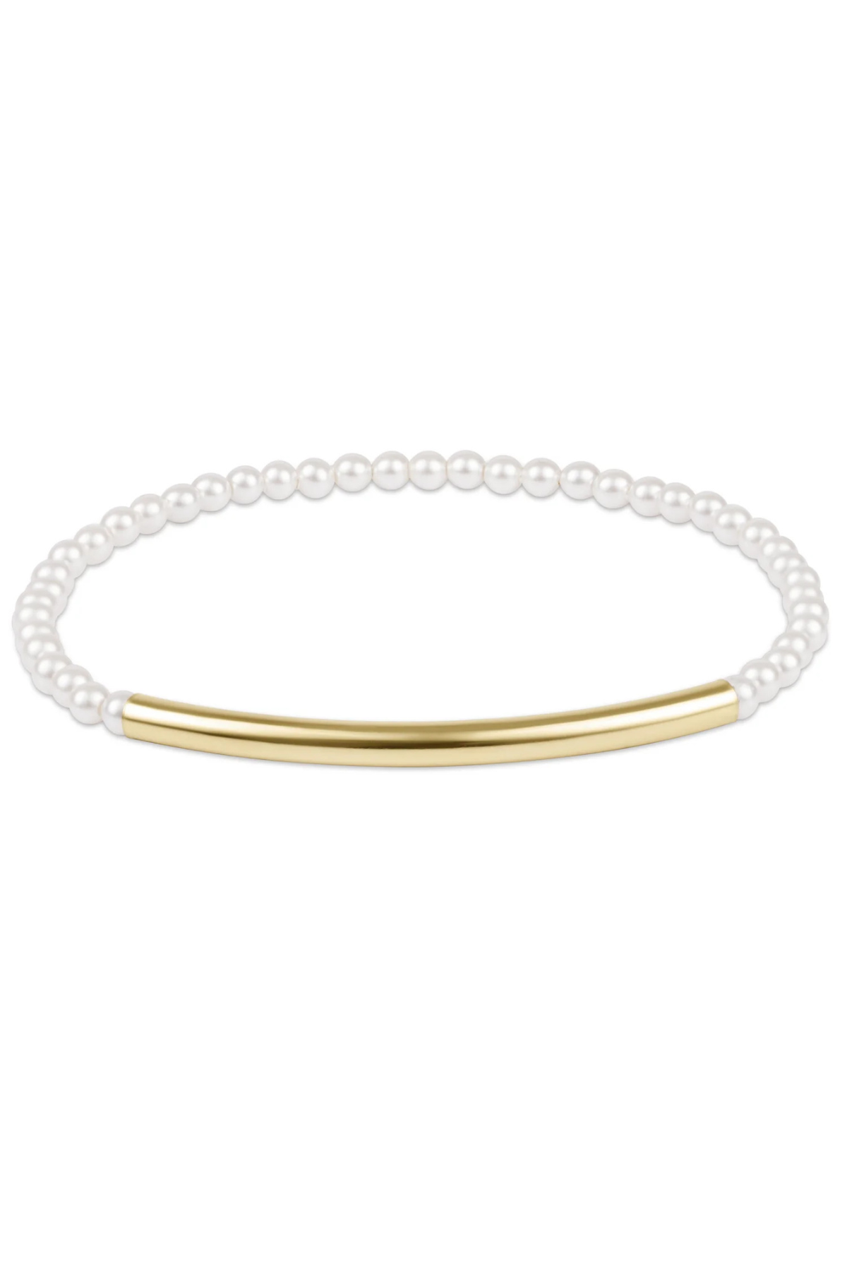 Bliss Bar Smooth Pearl 3mm Bracelet | enewton enewton