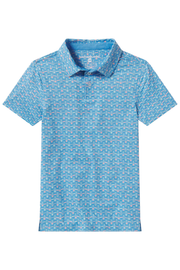 Boys Net Gains Printed Polo | Southern Shirt Co. Southern Shirt Co.