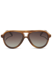 Tosca III Aviator Sunglasses in Tawny Tortoise Brown Gradient | Diff Eyewear Diff Eyewear