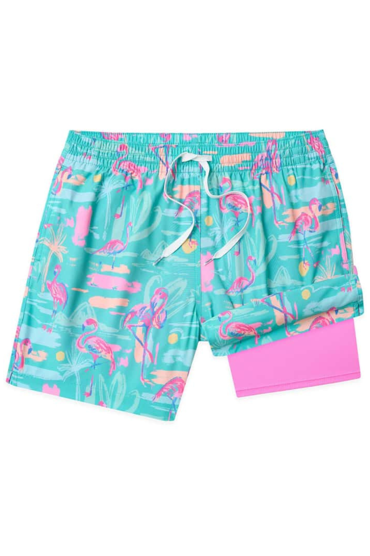 The Single & Ready To Flamingle 5.5" Classic Lined Trunks | Chubbies Chubbies