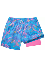 Boys Flock Parties Lined Classic Swim Trunks | Chubbies Chubbies