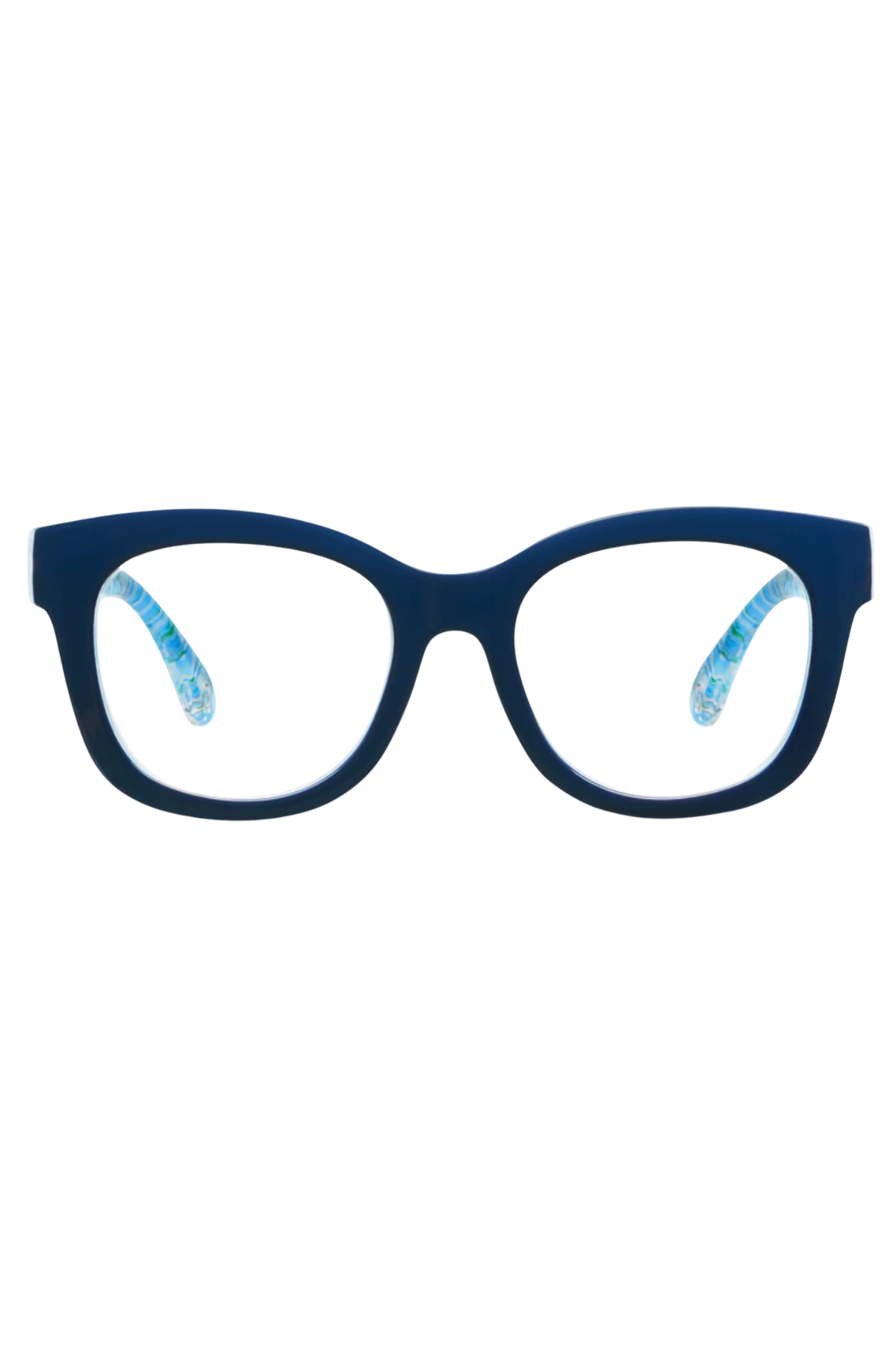 Center Stage Glasses in Navy/Chalet Charm - Laura Park Collab | Peepers Peepers