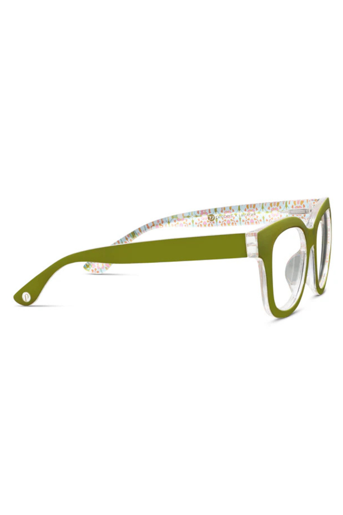 Center Stage Glasses in Green/Gasparilla - Laura Park Collab | Peepers Peepers