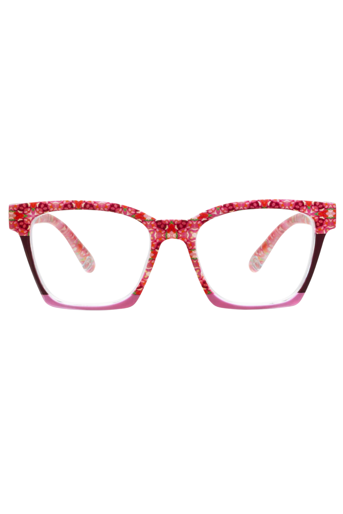 Birdie Glasses in Rose Hill Cottage Colorblock - Laura Park Collab | Peepers Peepers