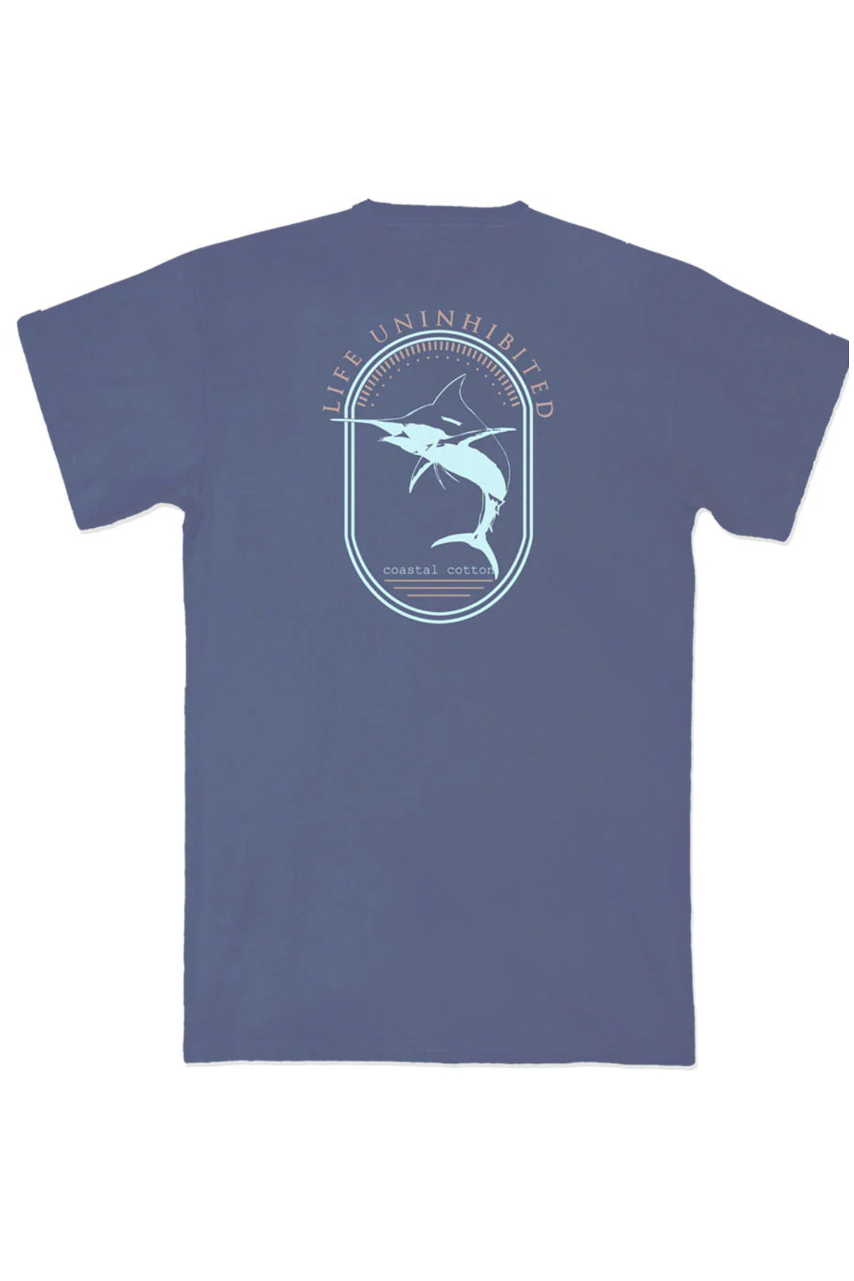 Men's Oval Marlin Short Sleeve T-Shirt | Coastal Cotton Coastal Cotton