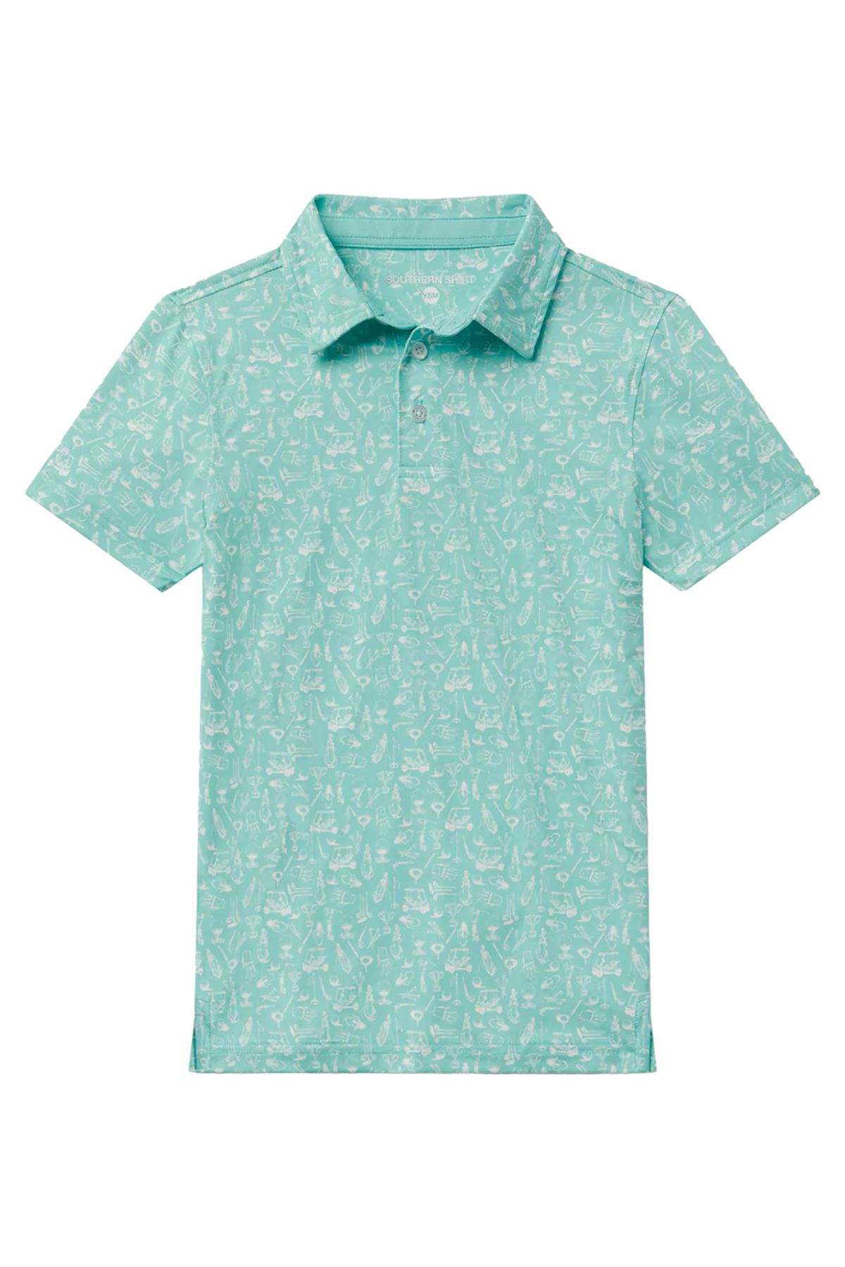 Boys Tapped In Printed Polo | Southern Shirt Co. Southern Shirt Co.