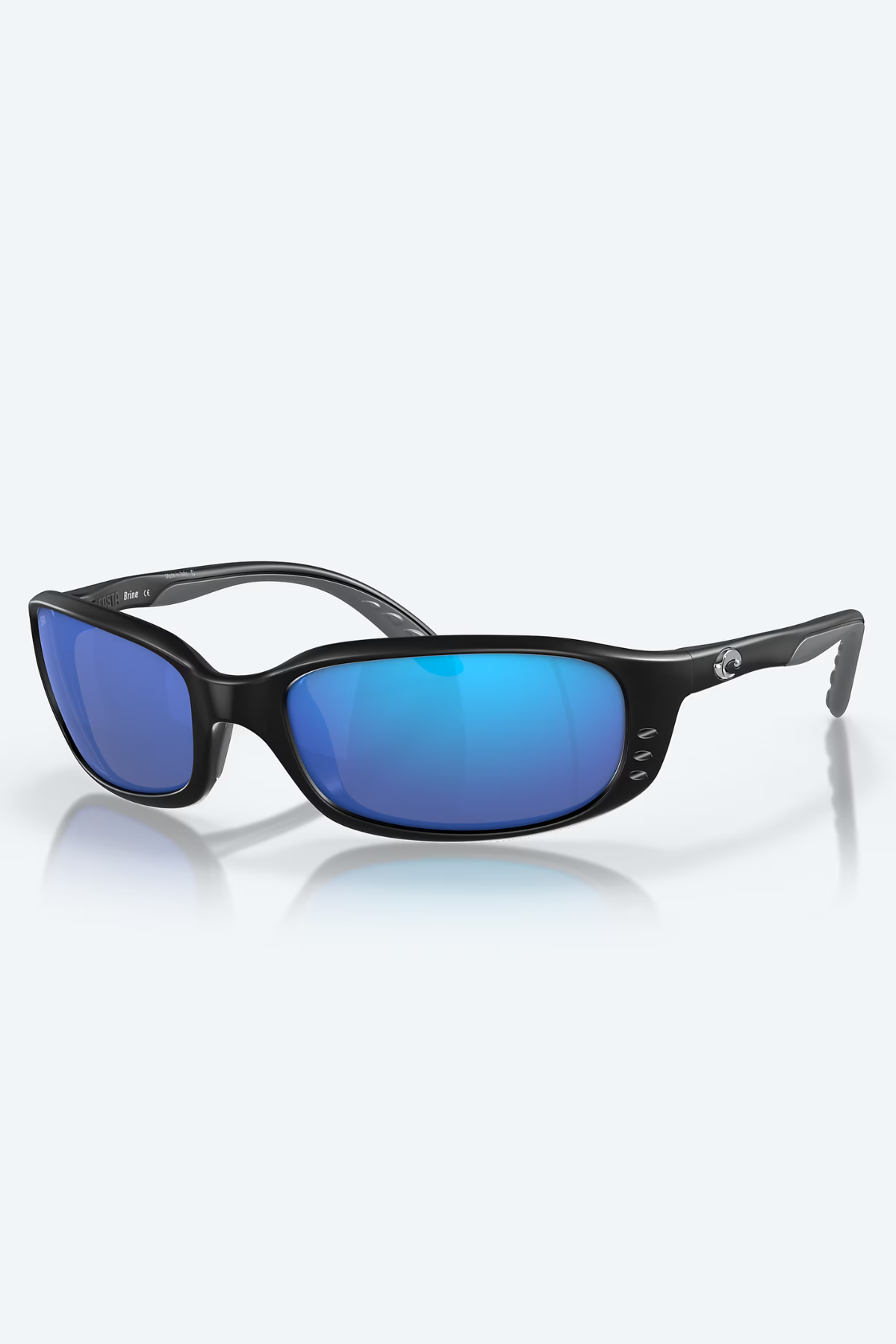 Brine 580G Sunglasses in Matte Black/Blue | Costa Costa Del Mar