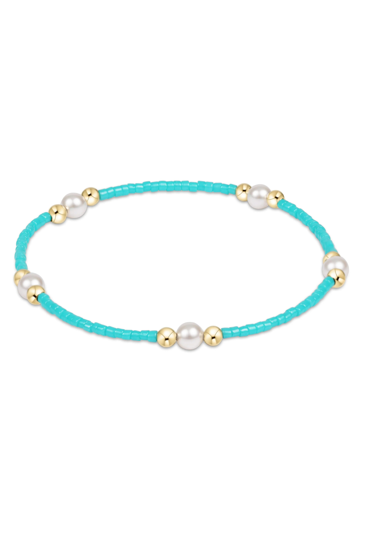Hope Purpose Pearl Bracelet - Turquoise | enewton enewton