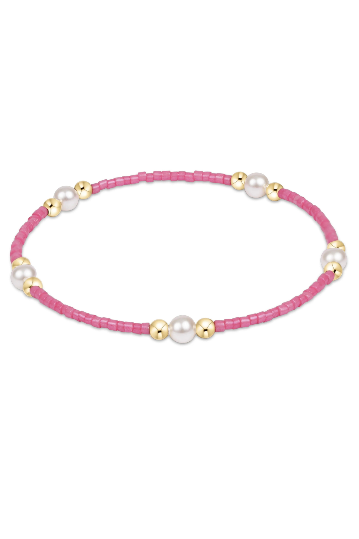 Hope Purpose Pearl Bracelet - Bubblegum | enewton enewton
