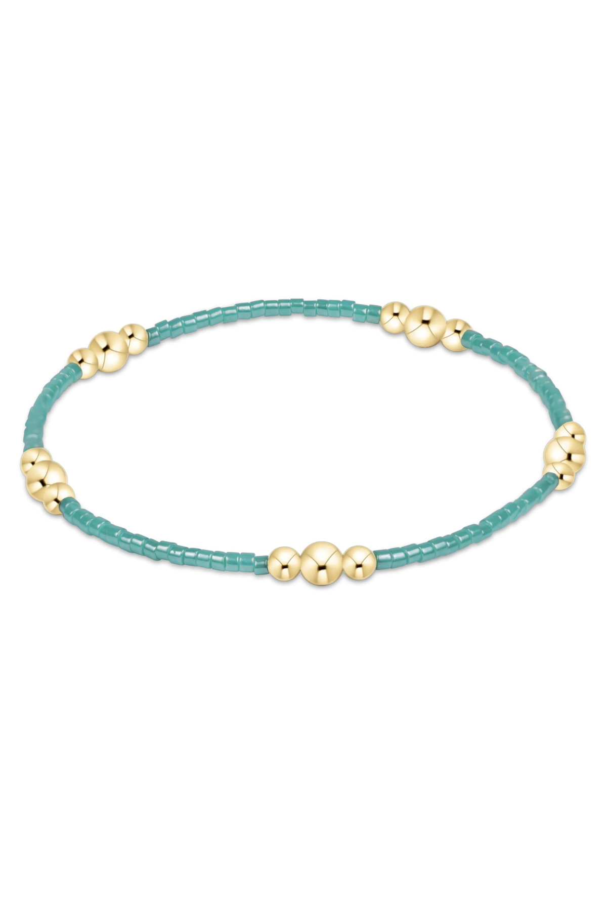 Hope Purpose Gold Bracelet - Sea Glass | enewton enewton