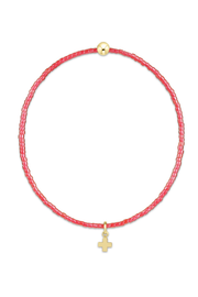 Hope Classic Sherbert Bracelet - Signature Cross Small Gold Charm | enewton enewton