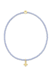 Hope Classic Ocean Mist Bracelet - Signature Cross Small Gold Charm | enewton enewton