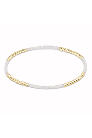 Hope Blissful Bracelet - Silky White | enewton enewton