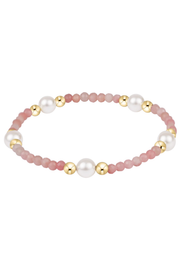 Purpose Pearl 6mm Gem Bracelet - Pink Opal | enewton enewton