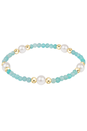 Extends Purpose Pearl 6mm Gem Bracelet - Amazonite | enewton enewton