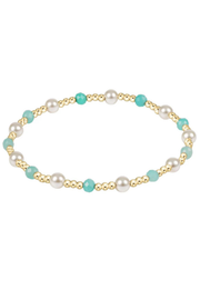 Extends Pearl Sincerity 4mm Gem Bracelet - Amazonite | enewton enewton