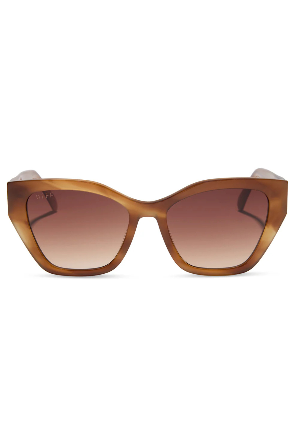 EVIE TAWNY TORTOISE  BROWN GRADIENT Diff Eyewear
