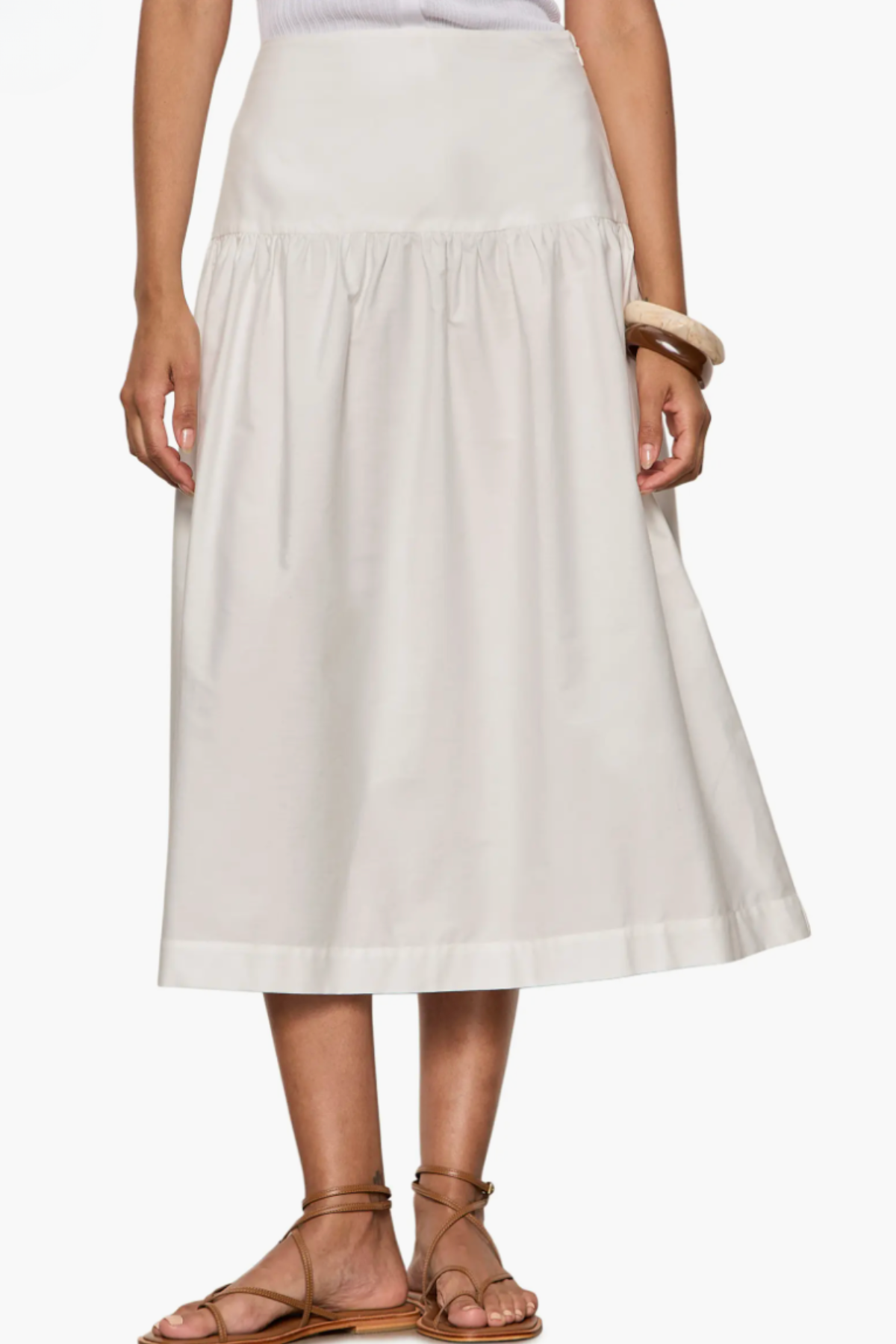 Matter of Time Poplin Skirt Sanctuary