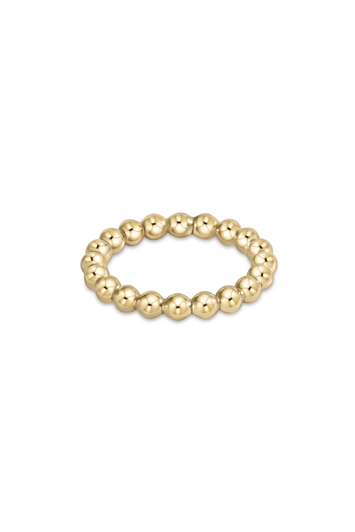 Classic Gold 3mm Bead Ring - Size 6 | enewton enewton