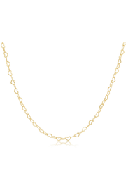 15" Choker Love Chain - Gold | enewton enewton