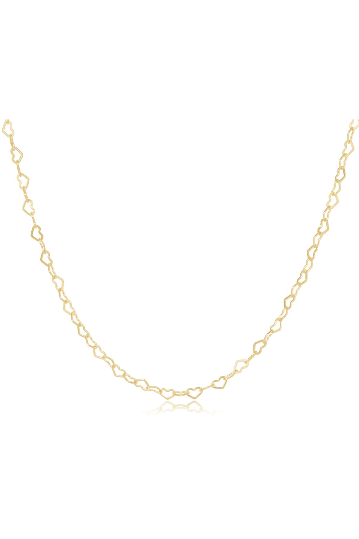 15" Choker Love Chain - Gold | enewton enewton