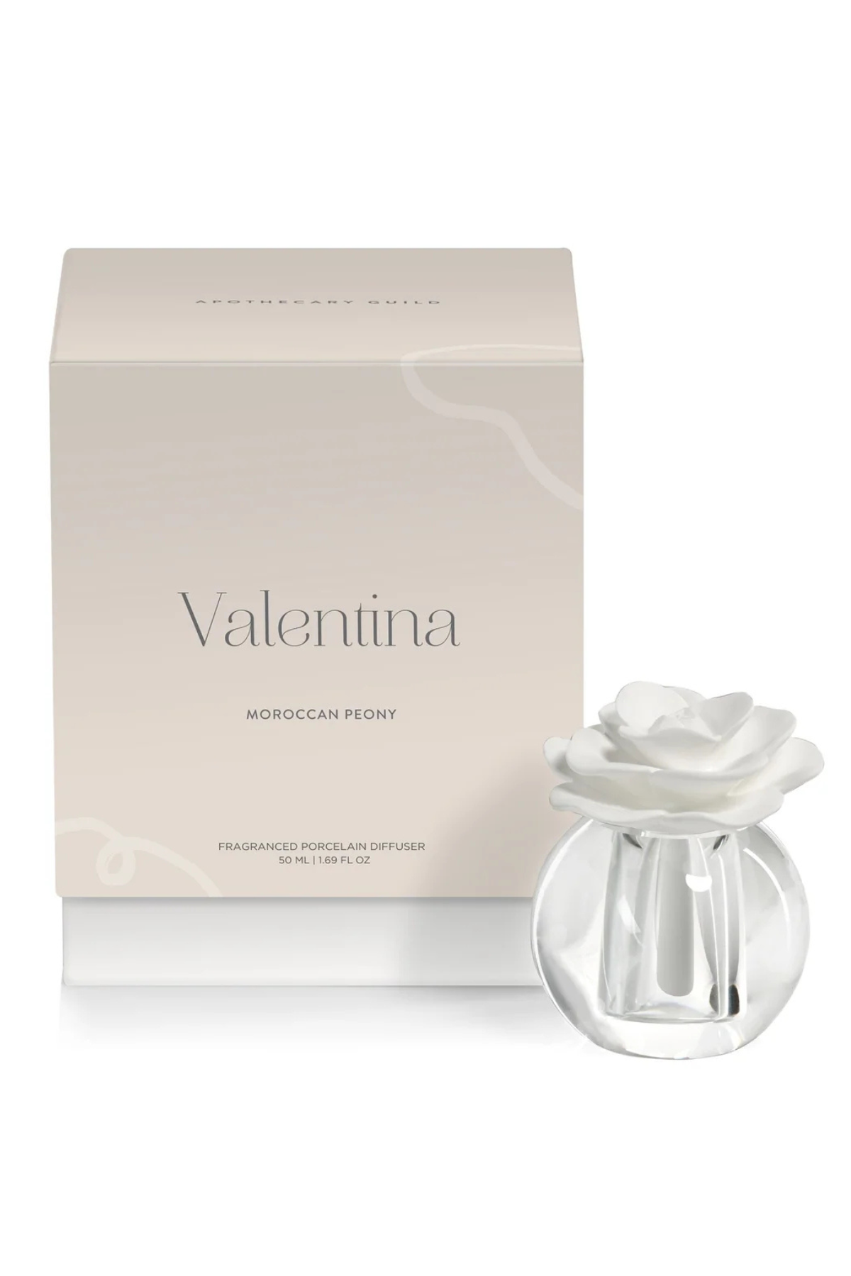 Zodax Valentina Crystal Ball Diffuser in Moroccan Peony Zodax