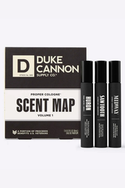 Proper Cologne® Scent Map - Volume 1 Duke Cannon