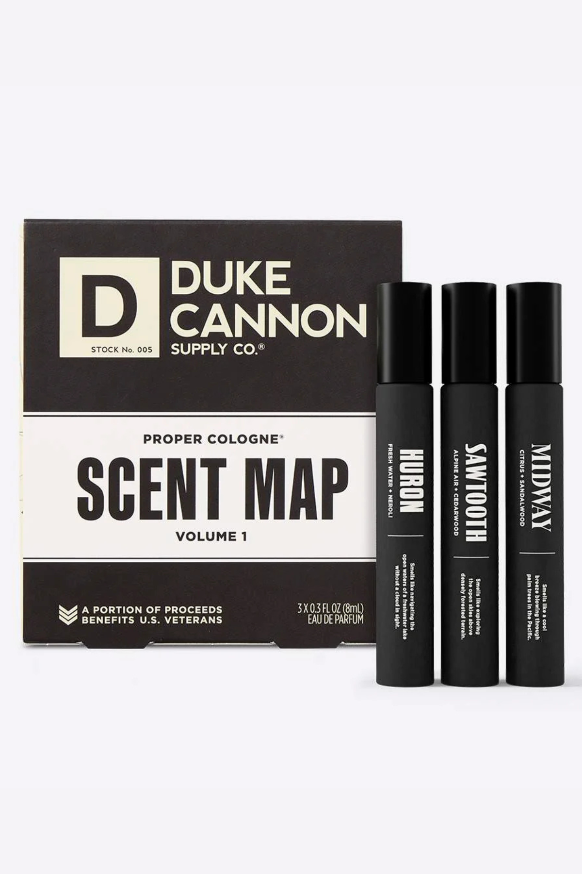 Proper Cologne® Scent Map - Volume 1 Duke Cannon