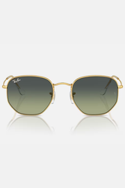 Hexagonal Sunglasses in Arista Gold/Vintage Green | Ray-Ban Ray-Ban