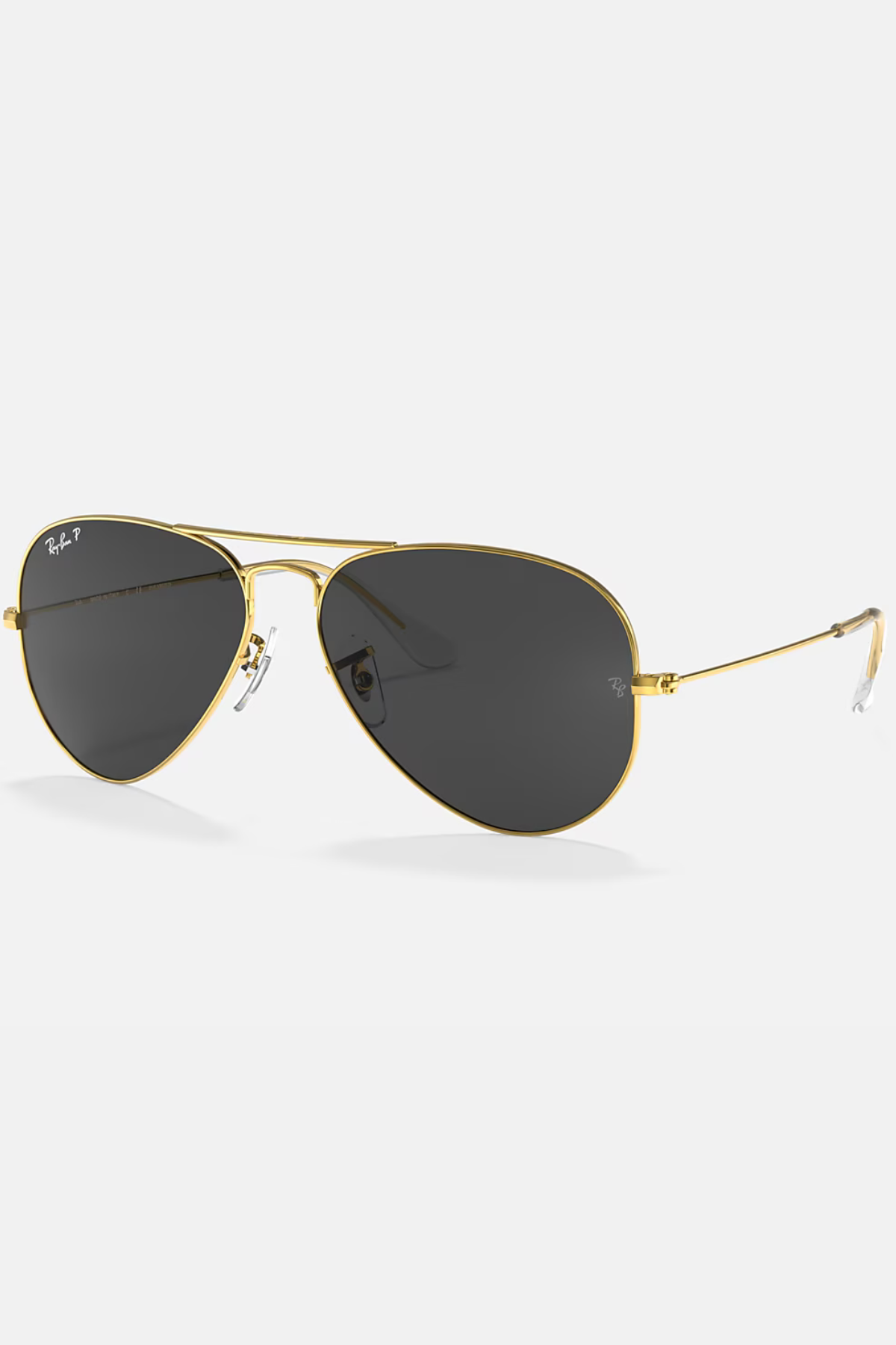 Aviator Large Metal Sunglasses in Gold/Black | Ray-Ban Ray-Ban