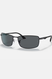 RB3498 Sunglasses in Matte Black/Grey | Ray-Ban Ray-Ban