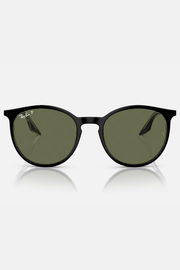 RB2204 Sunglasses in Black on Transparent/Green | Ray-Ban Ray-Ban