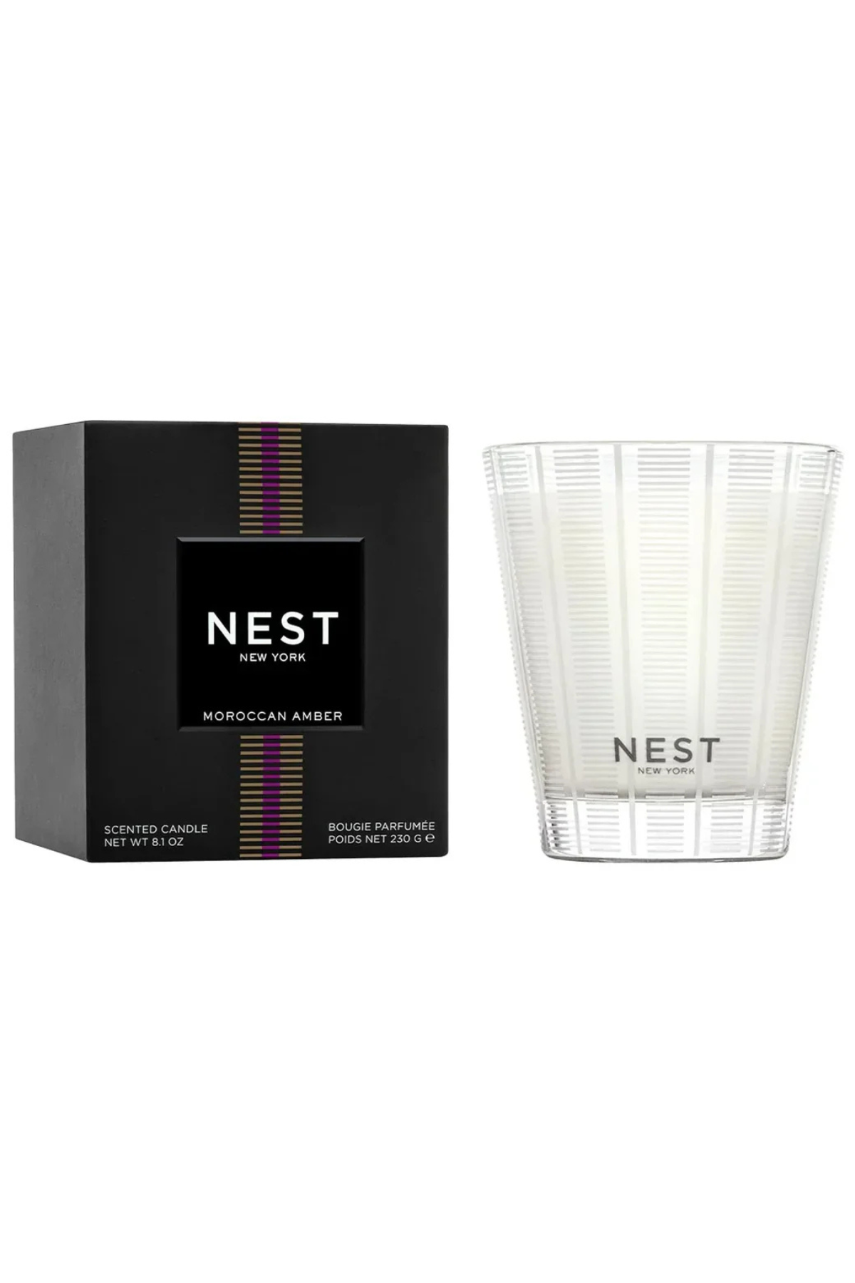CLASSIC CANDLE 8.1OZ MOROCCAN AMBER Nest