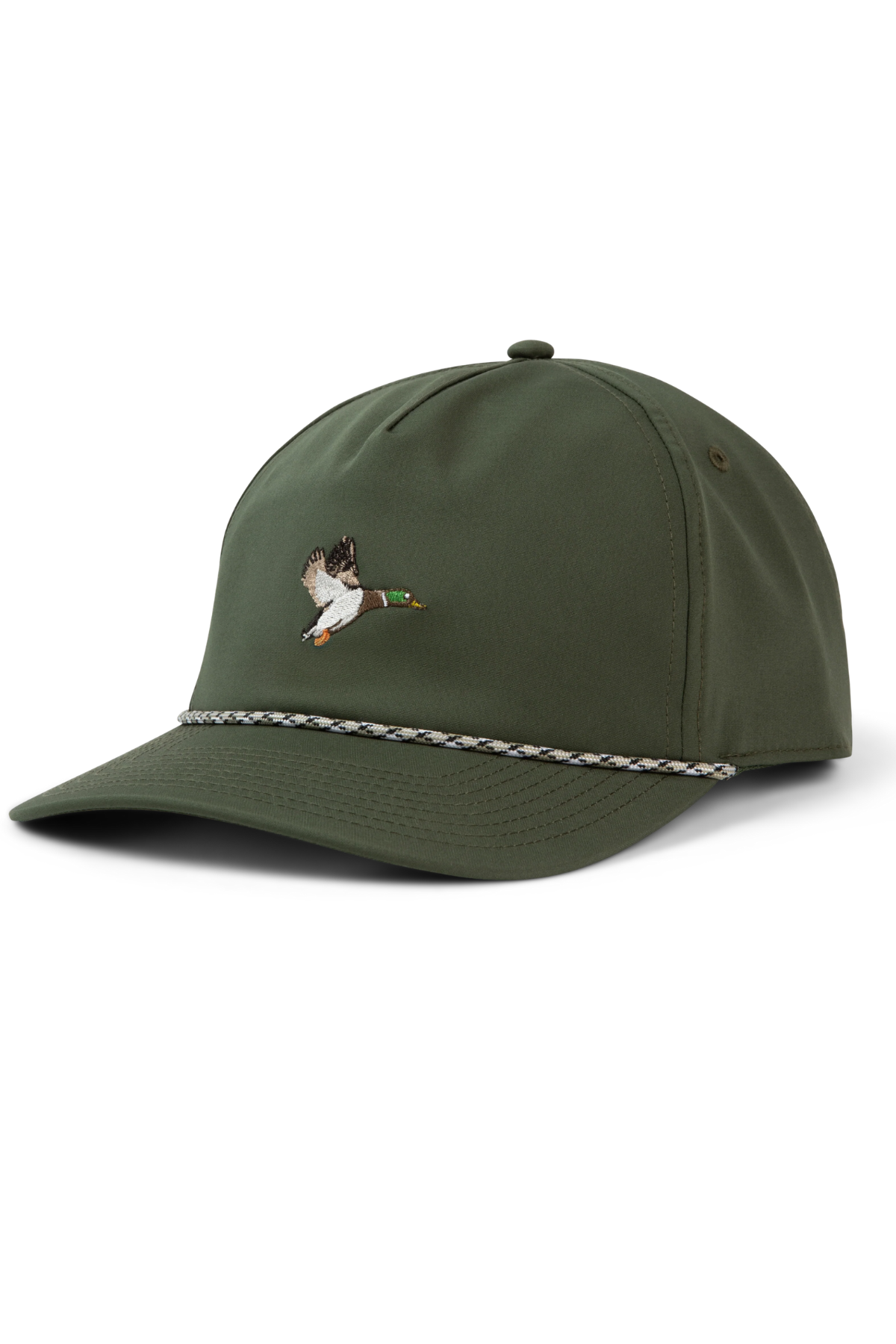 Green Mallard Rope Hat | Poncho Poncho