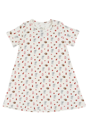 Girls Pom Bamboo Dress Hamner Hill