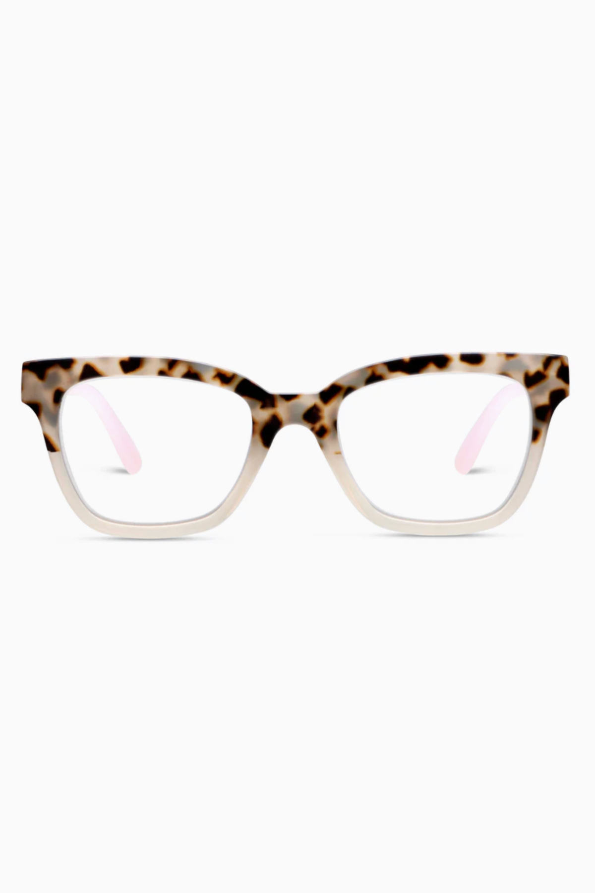 Zoey Glasses in Chai Tortoise/Pink | Peepers Peepers