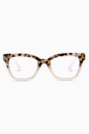 Zoey Glasses in Chai Tortoise/Pink | Peepers Peepers