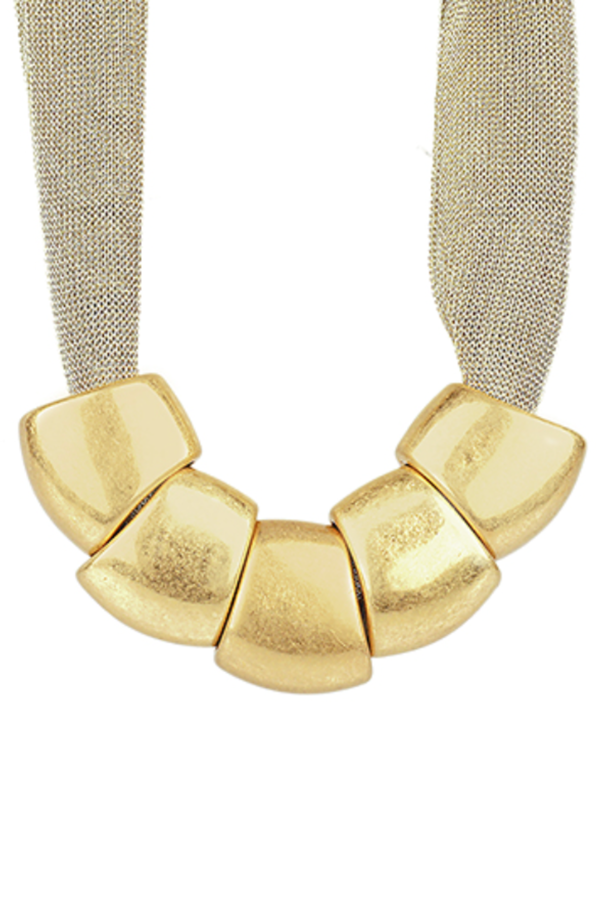 Bandana Necklace in Gold Golden Stella