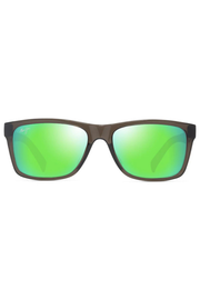 Kōwelo Sunglasses in Dark Grey/Green | Maui Jim Maui Jim