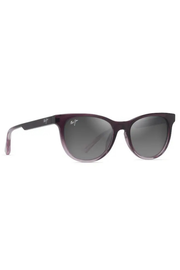 Lonomea Sunglasses in Dark Violet & Lilac/Grey | Maui Jim Maui Jim