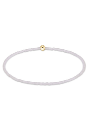Extends Gameday Hope Unwritten Bracelet - White | enewton enewton