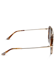 Jordon Navigator Sunglasses in Dove Tortoise/Brown Gradient | Diff Eyewear Diff Eyewear