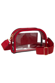Game Day Stadium Clear Crossbody Bag Queens Designs