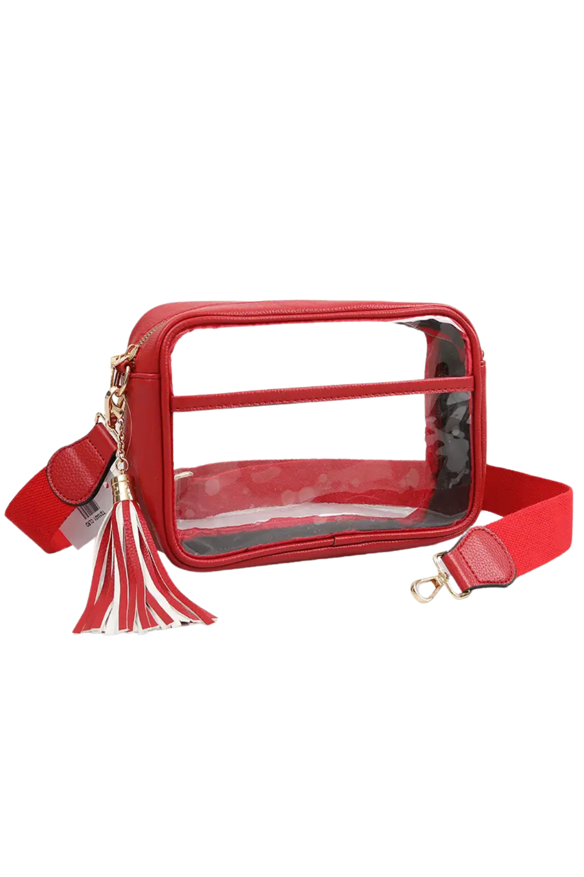 Game Day Stadium Rectangle Clear Bags Queens Designs